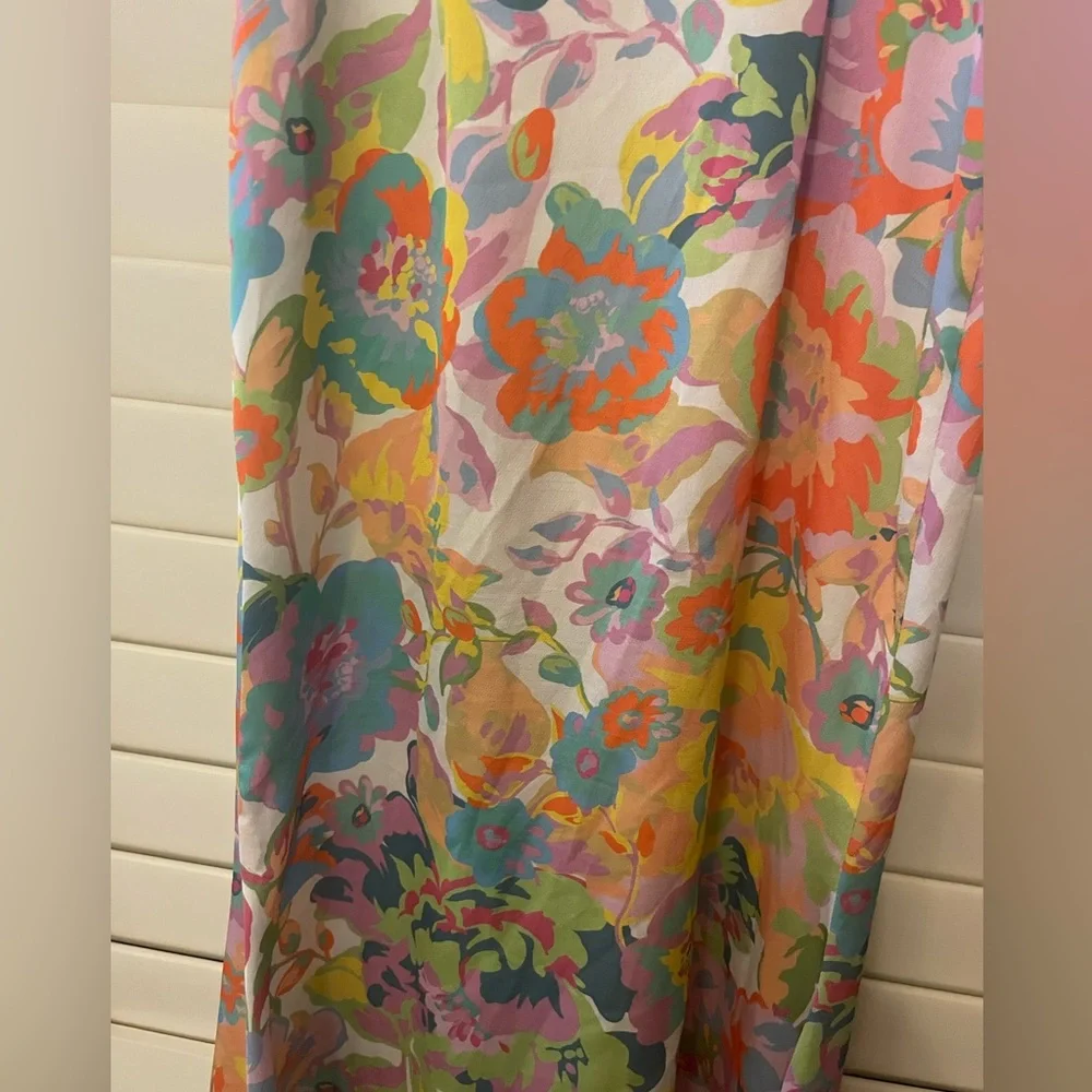 Never Fully Dressed Blossom short sleeved multi color dress - Picture 5 of 7